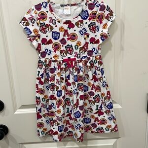 Gymboree Varsity Dress Short sleeve knit